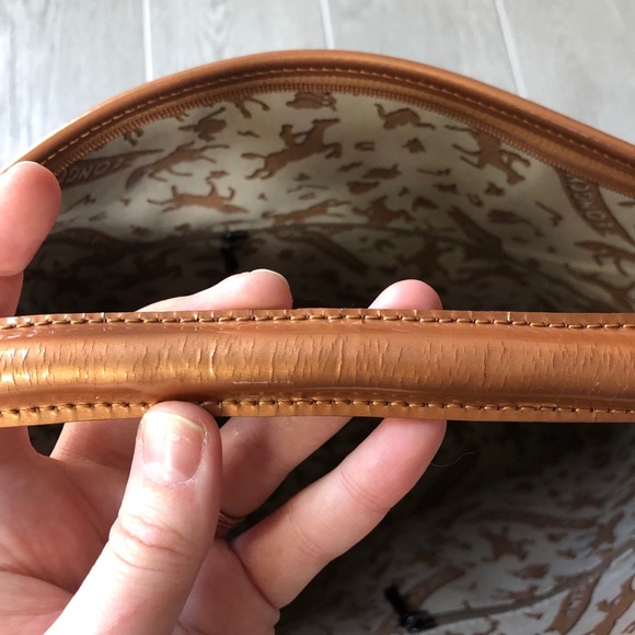 Longchamp bronze Derby metallic hobo bag - Picture 7 of 8